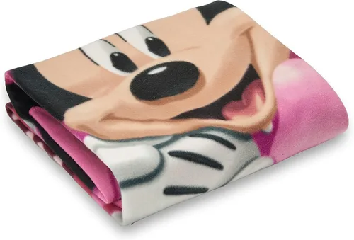 Vista 3 de Northwest Manta de forro polar de Minnie Mouse, 45" x 60", So Many Bows