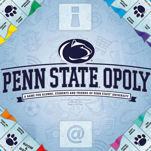 Vista 6 de Late for the Sky Penn Stateopoly - Juego de mesa familiar para 2-6