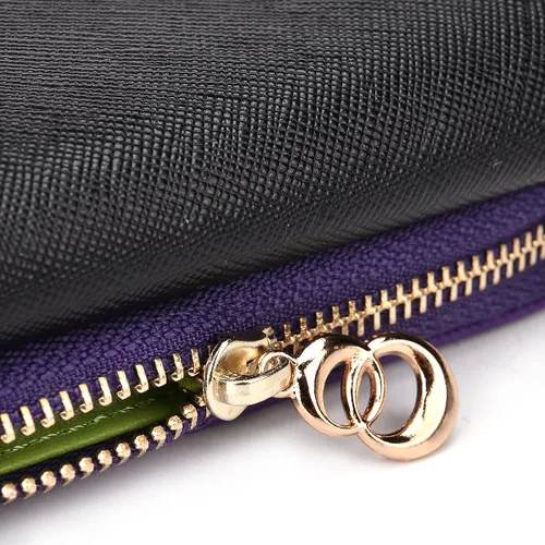 Vista 10 de Kroo Cartera de mano con correa de muñeca y correa cruzada para smartphones o phablets de hasta 57 pulgadas funda de transporte embalaje sin
