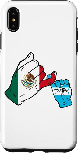 Vista 8 de iPhone XR Parent and child Mexico Honduran family Case