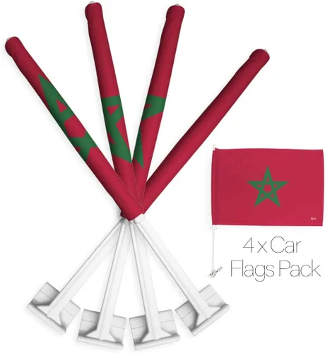 Vista 139 de Paquete de bandera de coche de la Copa del Mundo 2022 de Gales, bandera americana para carros, decoración de automóviles, pancarta pequeña