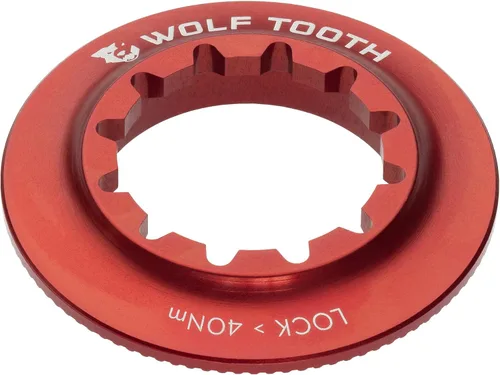 Vista 6 de Wolf Tooth Anillo de bloqueo del rotor Centerlock – Spline interno