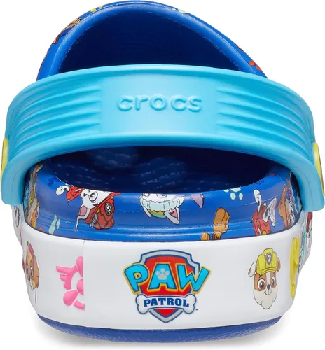 Vista 2 de Crocs Zuecos fuera de la cancha de Paw Patrol para niños
