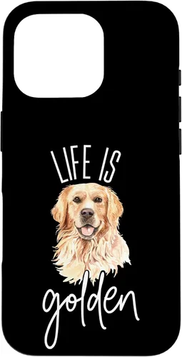 Vista 20 de Funda para iPhone 17 con diseño Golden Retriever para amantes de los perros y padres de mascotas