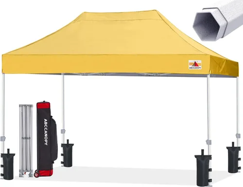 Vista 41 de ABCCANOPY Commercial Pop Up Canopy Tent 10x10 Premium-Series, Black