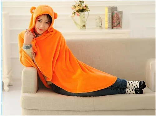 Vista 3 de COSPLAZA Capa de disfraz de cosplay para mujer, manta con capucha de moda