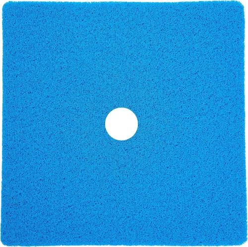 Vista 39 de Enkosi Alfombra de ducha antideslizante Loofah para suelos de ducha, bañera, baños, zonas húmedas, alfombrilla de baño acolchada con agujeros