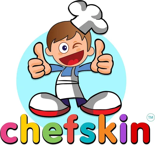 Vista 4 de CHEFSKIN Baby Toddler White Chef Hat Adjustable Fits Babies