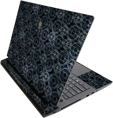Vista 120 de MightySkins - Skin brillante con purpurina para Alienware M17 R3 (2020) y M17 R4 (2021) - Diversión de los años 90 Acabado duradero con purpurina