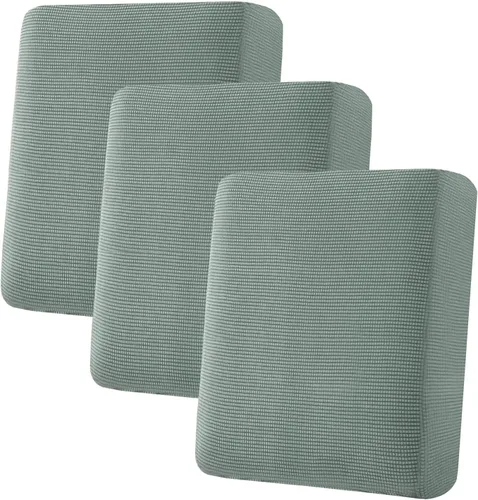 Vista 61 de ADPON Fundas de sofá modular, funda de cojín para sofá o sillón en forma de L, funda separada para sofá seccional izquierdo o derecho (1 diván, gris)
