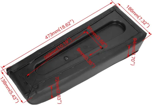 Vista 3 de YOXUFA Asiento de Mini Bicicleta Compatible con Coleman CT200U Baja Doodlebug DB30 196cc 200cc 97cc 100cc 6.5hp 2.8hp Piezas de Motor para Mini