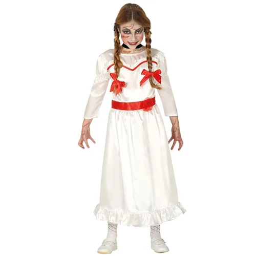 Vista 6 de Andi Cppss 8 piezas de muñeca de personajes de película de terror de Halloween para niños, disfraz de novia espeluznante, disfraz de película