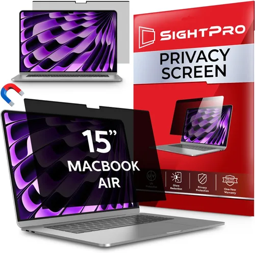 Vista 10 de SightPro Protector de Pantalla Magnético de Privacidad para MacBook Pro de 13 Pulgadas (2016, 2017, 2018, 2019, 2020, 2021, 2022, M1, M2) Filtro