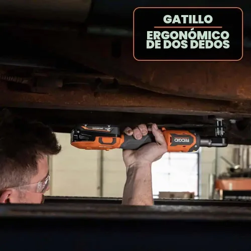 Vista 3 de Pacroban, Trinquete inalámbrico sin escobillas de 18 V de 3/8 pulgadas (solo herramienta)