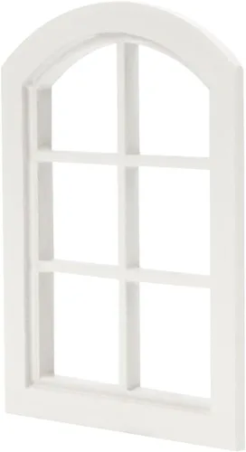 Vista 5 de Ventanas de casa de muñecas 1: Marco de ventana miniatura de 6 paneles a escala de 12 paneles, decoración de casa de bricolaje, modelo de ventana