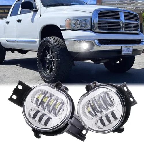Vista 10 de Z-OFFROAD Conjunto de luz antiniebla LED aprobada por DOT compatible con Dodge Ram 1500 2002 2003 2004 2005 2006 2007 2008 Dodge Ram 2500/3500