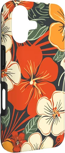 Vista 3 de Puakenikeni Flower Watercolor Floral Pattern Case for iPhone 17
