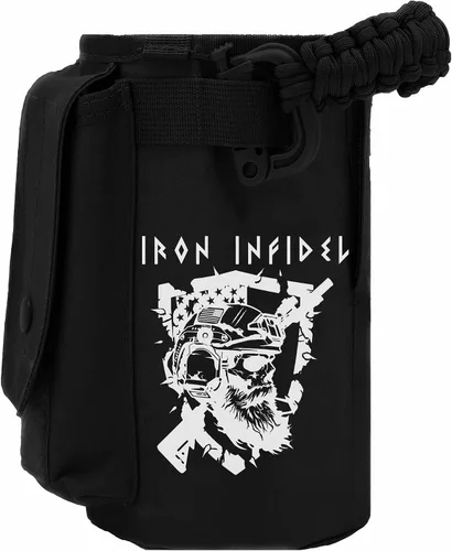 Vista 12 de Iron InfideI Battle Bottle Sleeve - Funda para botella de 64 oz y 32 oz, solo para botella de agua de acero de medio galón de 1L Cubierta