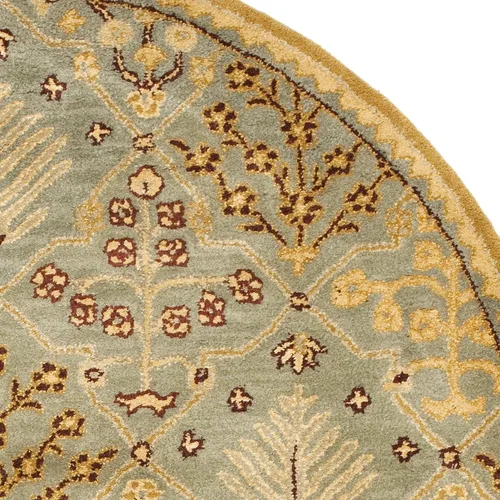 Vista 5 de SAFAVIEH Antiquity Collection AT613A - Alfombra ovalada de lana oriental de primera calidad, hecha a mano, 4 pies 6 pulgadas x 6 pies 6 pulgadas