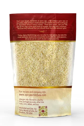 Vista 8 de Bulgur Trigo agrietado medio grueso #2, bolsa de 2 libras (32 onzas) Trigo búlgar cultivado en Estados Unidos para tabouleh 100% natural y puro