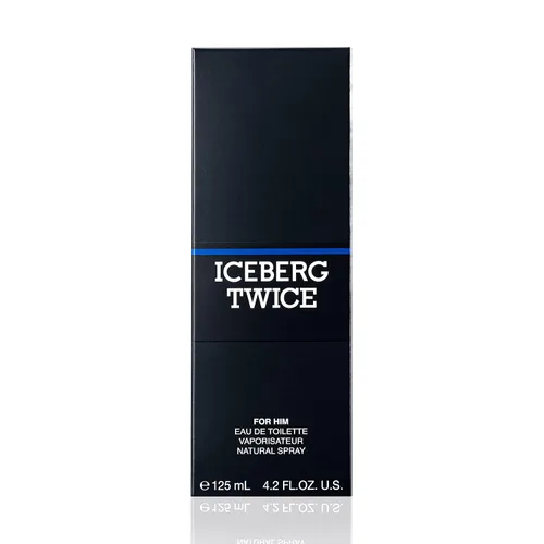 Vista 4 de Iceberg Twice Man - Fragancia aromática Fougere para el caballero audaz, colonia en aerosol energizante, intensa EDT para hombres, notas cítricas