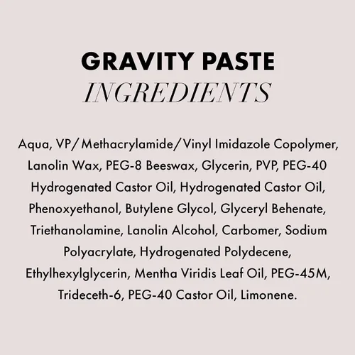 Vista 9 de Hanz de Fuko Gravity Paste - Pasta de peinado de alta calidad para hombre para un alto agarre, acabado de brillo medio, tecnología de súper agarre