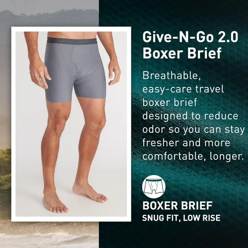 Vista 2 de ExOfficio Bóxer Give-N-Go 2.0 para hombre