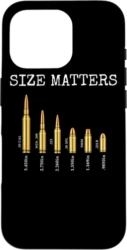 Vista 20 de Ammo & Gun Lover Shirt, Size Matters, Bullets & Caliber Case for iPhone 17
