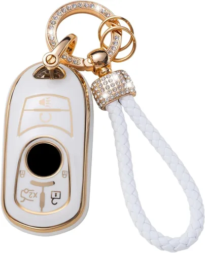 Vista 19 de Gematay Funda para llavero de Mercedes Benz con cordón, funda de TPU suave compatible con Mercedes Benz C E S M CLS CLK G Class Smart Key Holder