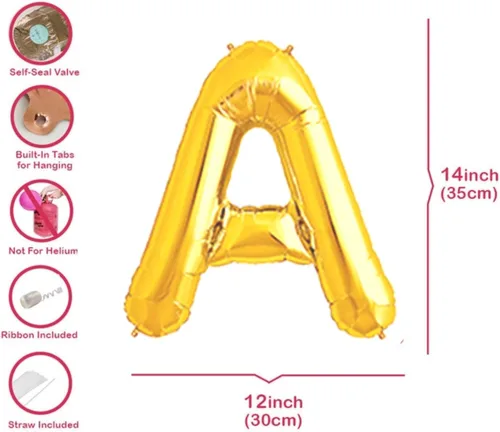 Vista 4 de 100% LIKED - Banner y guirnalda de globos dorados con texto en inglés "Stay Gold", suministros de fiesta de chicas doradas, decoraciones de fiesta