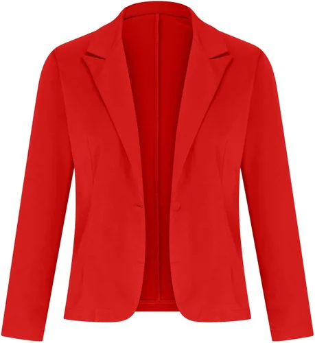 Vista 3 de Light Blazer Jackets for Women Summer Business Work Office Coat Long Sleeve Jacket Slim Work Office Outwear Pockets