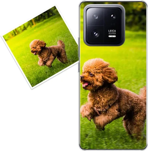 Vista 180 de Funda personalizada compatible con Oppo A1 Pro, fundas de teléfono personalizadas con imagen de foto, imagen de texto, cubierta transparente