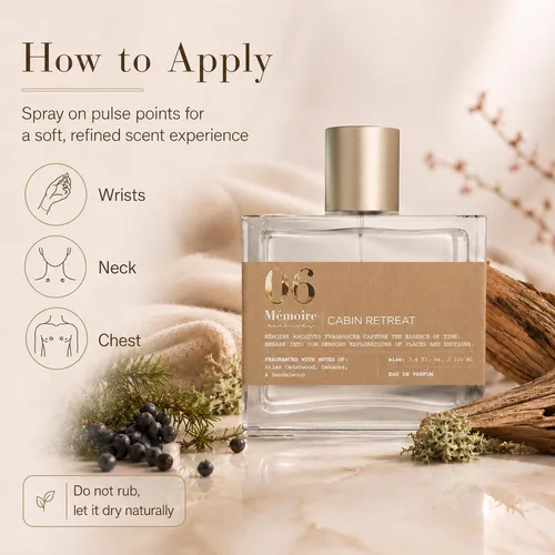 Vista 6 de Cabin Retreat 3.4 fl oz. Eau De Parfum por Memoire Archives