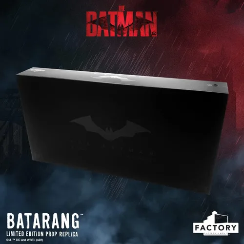 Vista 12 de Factory Entertainment La réplica de Batman Batarang Edición Limitada