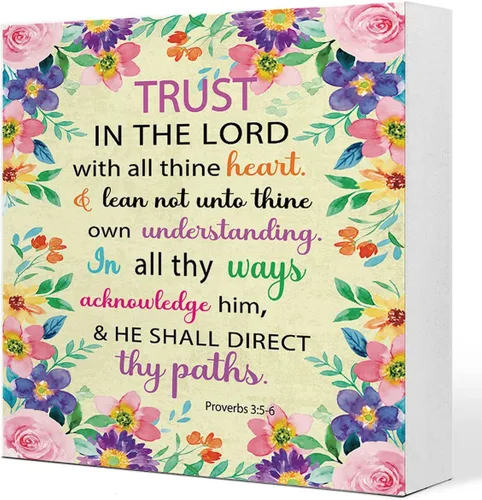 Vista 7 de Letrero de madera con texto en inglés "Quhaps This is The Moment for Which You Were Created de Esther 4:14, decoración de escritorio con versículo