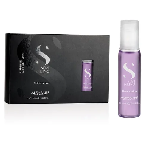 Vista 7 de ALFAPARF MILANO Semi di Lino Shine Loción sin enjuague en suero