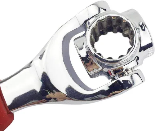 Vista 5 de Llave universal multifunción 48 en 1, llave de vaso multifunción con cabezal giratorio de 360 grados, herramienta para reparación de automóviles