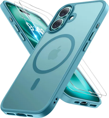Vista 48 de Miracase Funda diseñada para iPhone SE 2022/SE 2020/7/8, funda multicolor de silicona a prueba de golpes (rojo)