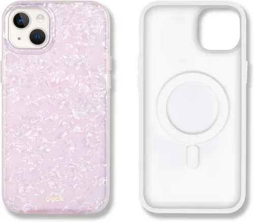 Vista 64 de Sonix Funda para iPhone 15 Pro Compatible con MagSafe Probada contra caídas de 10 pies Transparente