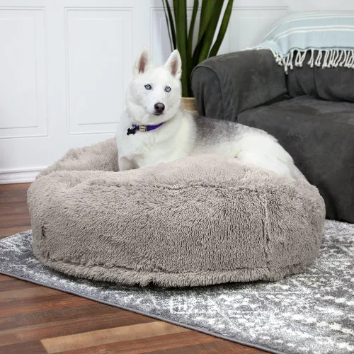 Vista 4 de SPORT PET Cama impermeable de lujo para mascotas, manta de forro polar suave para mascotas, fundas de repuesto, lavable a máquina