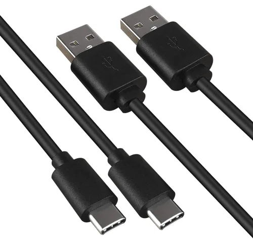 Vista 7 de Paquete de 2 cables de carga tipo C para lectores electrónicos Kindle, tabletas Fire, HD 10 9ª 11ª generación, HD 8 10ª generación, 8 Plus Kids