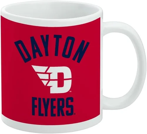 Vista 287 de Taza de cerámica con el logotipo principal de la Universidad Rider, taza de regalo novedosa para café, té y bebidas calientes, 11oz, blanca