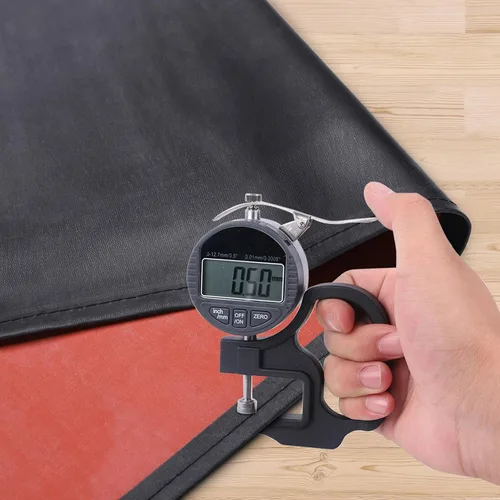 Vista 6 de Homsolver Delantal impermeable de goma gruesa, delantal ajustable para lavar platos, delantal de trabajo para cocinar, limpiar peces, jardinería