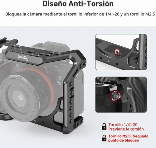 Vista 4 de Armazón para cámara SmallRig solo para Sony Alpha 7S III / A7S III / A7SIII