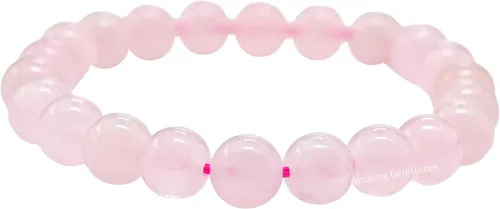 Vista 689 de Amazing Gemstone Crystal Bracelet for Women Men's Gifts - Protection Healing Crystal Bracelet - 8mm Gemstone Beaded Stretchable Bracelet Pulseras