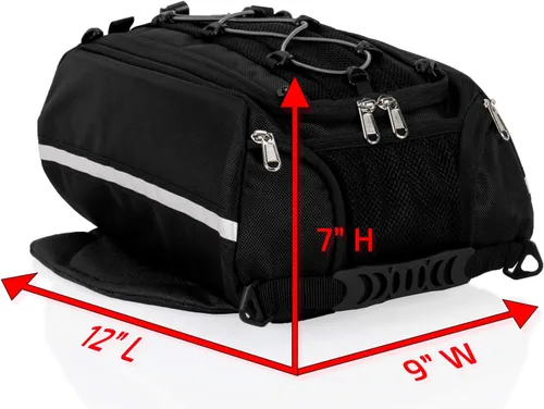Vista 2 de Chase Harper USA 1650 Bolsa magnética para tanque, resistente al agua, resistente al desgarro, nailon balístico de grado industrial con parte