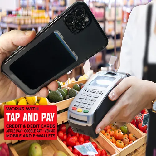 Vista 3 de Gecko - Cartera adhesiva para tarjetas de crédito y dinero en efectivo