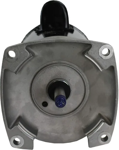 Vista 3 de A.O Smith B2748 - Motor de eje roscado con brida cuadrada de una sola velocidad para piscinas, 2 HP