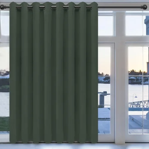 Vista 259 de Easy-Going - Cortinas opacas para dormitorio, aislamiento térmico sólido con ojales, cortinas de ventana para reducción de ruido, cortinas