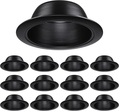 Vista 19 de TORCHSTAR 6 Inch Recessed Light Trim, White Blanco